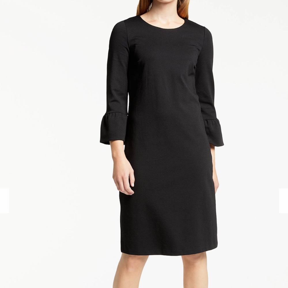 Boden Ponte Bell Sleeve Dress Sz 8L EUC
